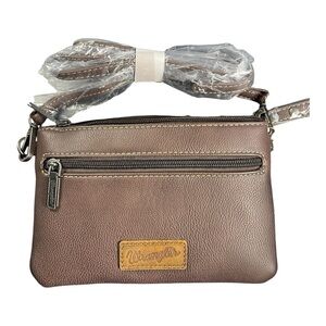 Wrangler Brown Crossbody Bag - Brand New